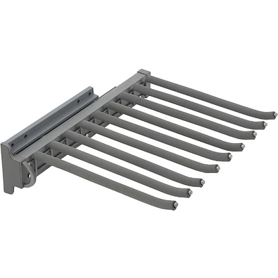 Выдвижная вешалка для брюк BRUNO крепл.бок./левое 366*470*118, графит PRIME by AKS - фото 1