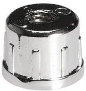 Заглушка внутр. трубы d25 (511Е) 0,6-0,8 с резьбой М10, хром AKS - фото 3