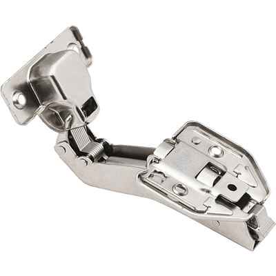 Петля угловая 45° с доводчиком 45мм h0 clip-on AKS PLUS 3D (саморезы, заглушки) - фото 4