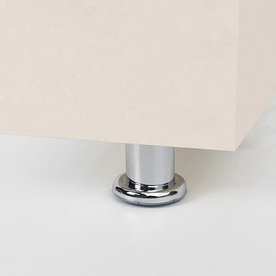 Опора меб. мет. TB019 (B140) d45 h60, хром, AKS - фото 4