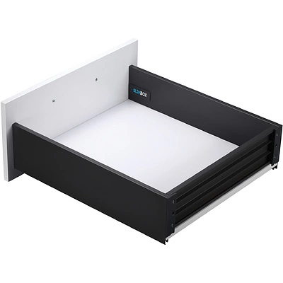 Система ящиков Slimbox L-300 H=128 PUSH TO OPEN ДСП16мм графит - фото 1