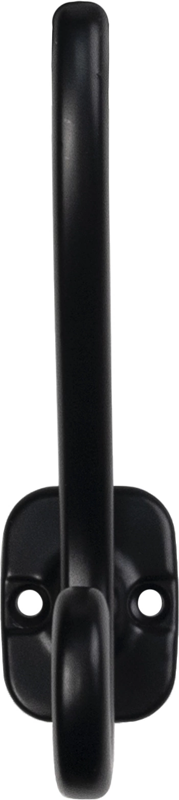 Крючок меб. двухрожковый мет. AКKORD черный матовый AKS - фото 4