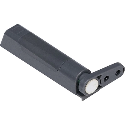 Механизм push-to-open наконечник с фиксацией накладной серый AKS PLUS - фото 4