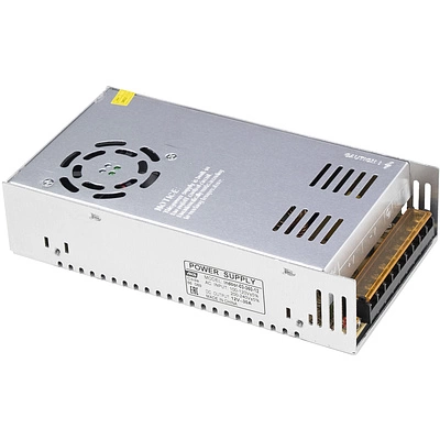 Блок питания Indoor 360W/12V, с вентилятором для охлаждения, AKS - фото 1