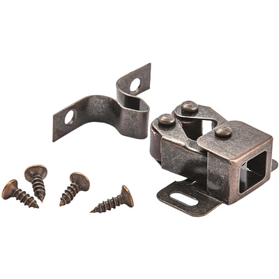 Фиксатор роликовый с ответной планкой коричневый AKS - фото 3