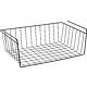 Корзина подвесная 400*255*140, черный РФ (на полку) - фото 1