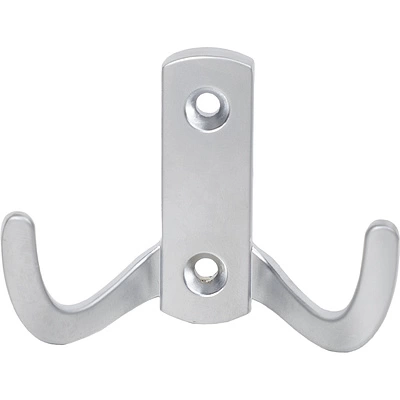 Крючок меб. двухрожковый мет. WP13 хром матовый GRIDLI - фото 4