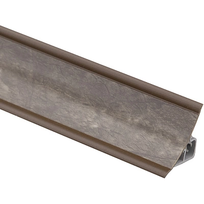 Плинтус ПВХ к столешнику LР мрамор светло-коричневый (99) EL-MECH-PLAST (1шт=3м.п.) - фото 1