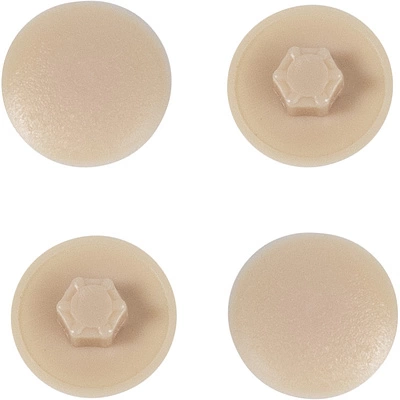 Заглушка пластик к конфирматам беж-клен (12) PL (упак.-1тыс.шт.) - фото 3