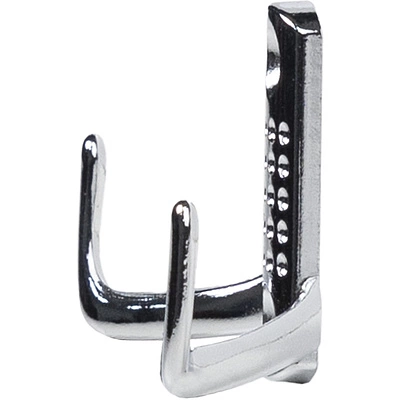 Крючок меб. двухрожковый мет. WP12 хром GRIDLI - фото 3