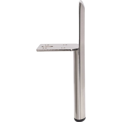 Опора меб. мет. KLEO h130 для пуфов инокс AKS - фото 4