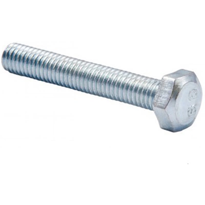 Болт с шестигранной головкой М8*60 полн. резьба, цинк (1кг=38шт) - фото 1