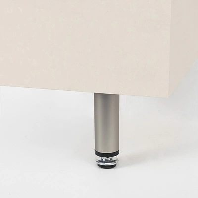 Опора меб. мет. D-100 h100 Ø30 с регул. сатин AKS - фото 3