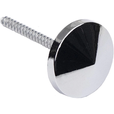 Крепление зеркала, стекла, скинали мет. D21 хром (1 упак. = 4 шт.) AKS - фото 3