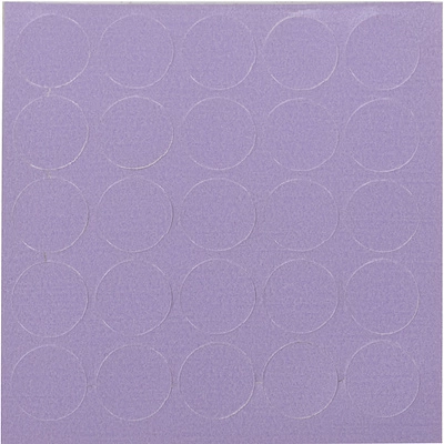 Заглушка самоприлипающая к конфирматам фиолетовый (14081) FOLMAG (лист-25шт.) - фото 1