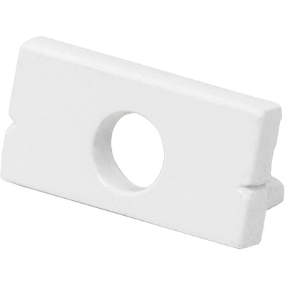 Заглушка к алюминиевому профилю SIRIUS-1407S, цвет белый, AKS - фото 3