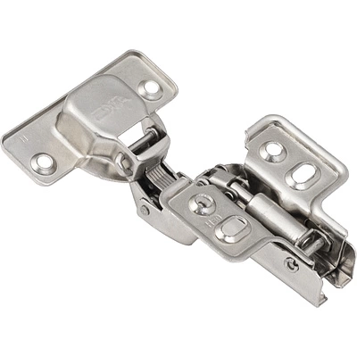 Петля внутренняя с доводчиком 48мм h0 несъемная планка (4 отверстия) AKS - фото 4