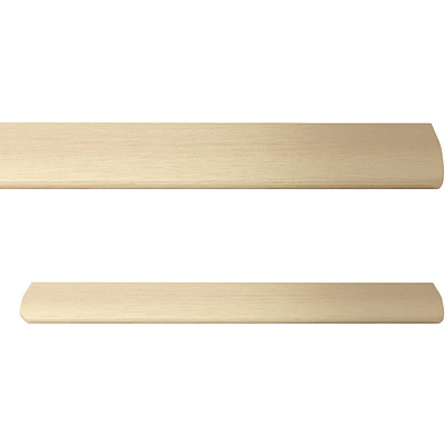 Ручка меб. накладная алюм. MONBLAN 1056/1200 брашированное золото, AKS - фото 3