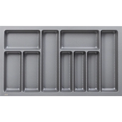 Лоток для столовых приборов 900 PIXEL 830*485, серый AKS - фото 1