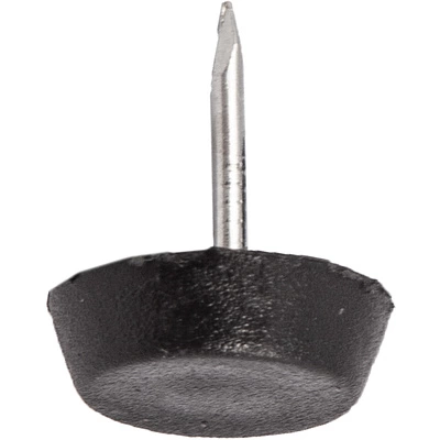 Подпятник черный с гвоздем (уп/1тыс.шт) AKS - фото 1