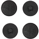 Заглушка пластик к шурупам чёрный (1) (1000 шт) РП - фото 1
