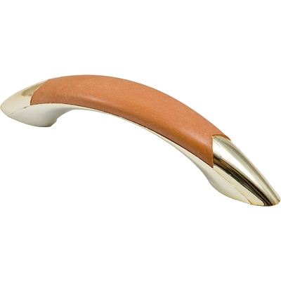 Ручка меб. скоба пластик. PATREX №10, 96 золото/ольха (26) AKS - фото 1