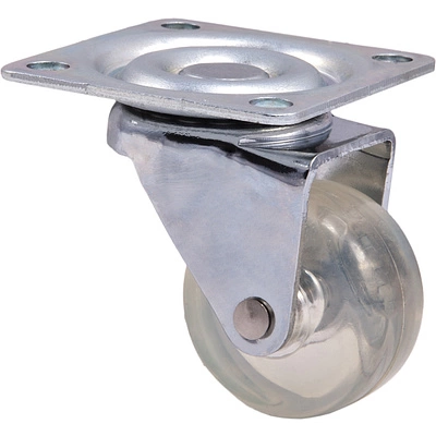 Колесо меб. SHIFT d35 h51 с площадкой, прозрачный AKS - фото 2