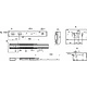 Направляющая шариковая L-350 h=45 PRIME by AKS SOFT CLOSE A - фото 2
