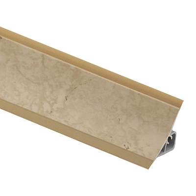 Плинтус ПВХ к столешнику LР дуб сонома (185) EL-MECH-PLAST (1шт=3м.п.) - фото 1