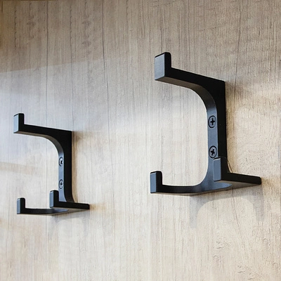 Крючок меб. трехрожковый мет. TRITON черный матовый AKS - фото 3