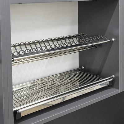 Сушка для посуды 600 INOX нерж.сталь, инокс AKS - фото 3