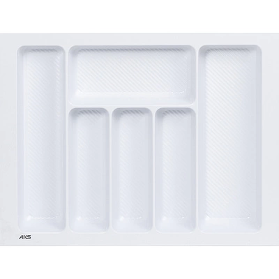 Лоток для столовых приборов 600 LINER 540*430, белый AKS - фото 1