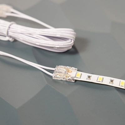 Шнур соединительный для светодиодных лент шириной 10mm (лента - лента), 2 м, AKS - фото 3