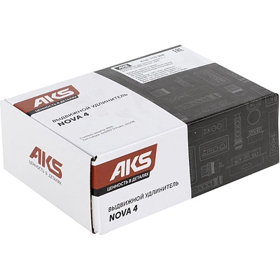 Выдвижной удлинитель Nova 4, 1 розетка, USB A + USB C, белый AKS - фото 4