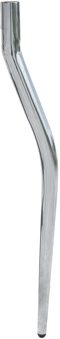 Опора меб. гнутая d40 h- 720 без гайки хром AKS - фото 1