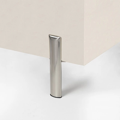 Опора меб. мет. KLEO h130 для пуфов инокс AKS - фото 6