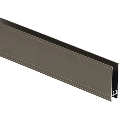 Профиль алюминиевый SENATOR шампань горизонт нижн. L-6000 мм АЛЮТЕХ - фото 1