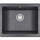 Мойка кварц, прямоугольная, 5551, 550*460мм, графит, под столешницу, Granula - фото 3