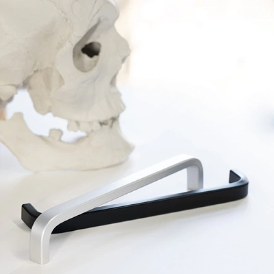 Ручка меб. скоба алюм. STRIPS 160/167 черный матовый, AKS - фото 7