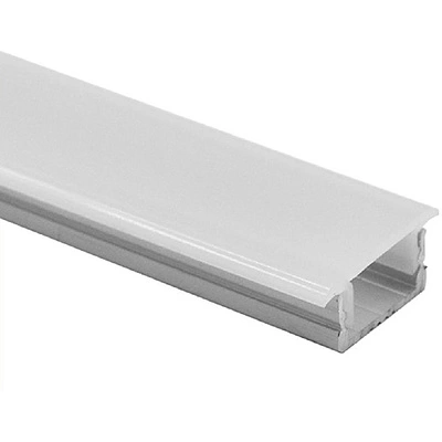 Профиль алюминиевый врезной LIRA-1708 с экраном, цвет алюминий, 3м, AKS - фото 1