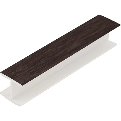 Соединение универсальное 180 к цоколю мебельному ПВХ h=150, орех экко РФ - фото 1