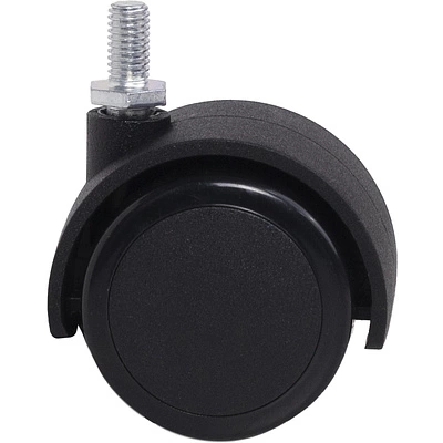 Колесо меб. пласт. FURNI d50 с винтом M8, черный AKS - фото 3