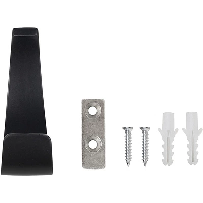 Крючок меб. однорожковый мет. MYHITO черный матовый AKS - фото 6