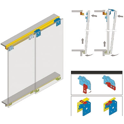 Профиль алюминиевый SUPERIOR направляющая верхн. L-6000 мм LAGUNA K-022 - фото 3