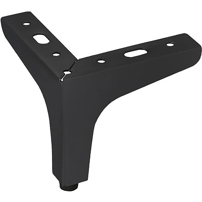 Опора меб. мет. h100 угловая черный GRIDLI - фото 1