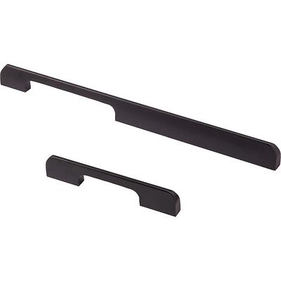 Ручка меб. скоба алюм. ORION 128/148 черный матовый, AKS - фото 1