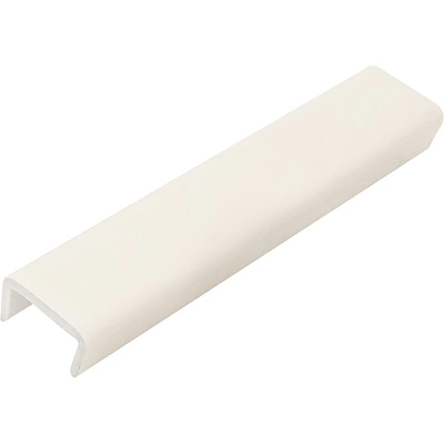 Заглушка к цоколю мебельному ПВХ h=100, алебастр РФ - фото 1