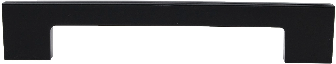Ручка меб. скоба пластик. PS36/C36 128/160 черный матовый AKS - фото 3