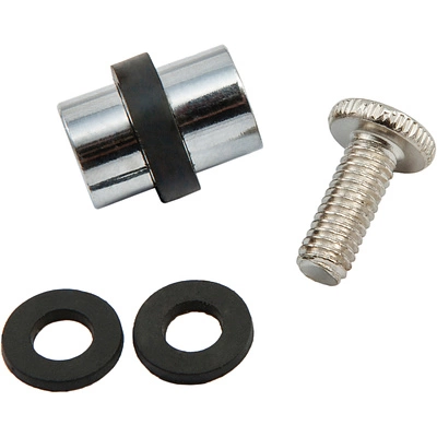 Крепление стеклянной полки мет. одинарный хром AKS - фото 1