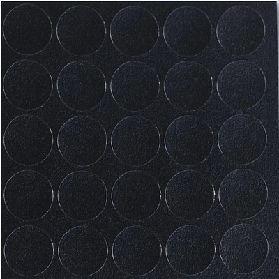 Заглушка самоприлипающая к конфирматам черный ягненок (14327) FOLMAG (лист-25шт.) - фото 3